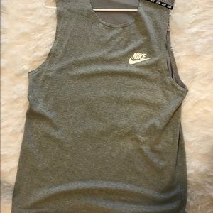 Grey Nike Tank L